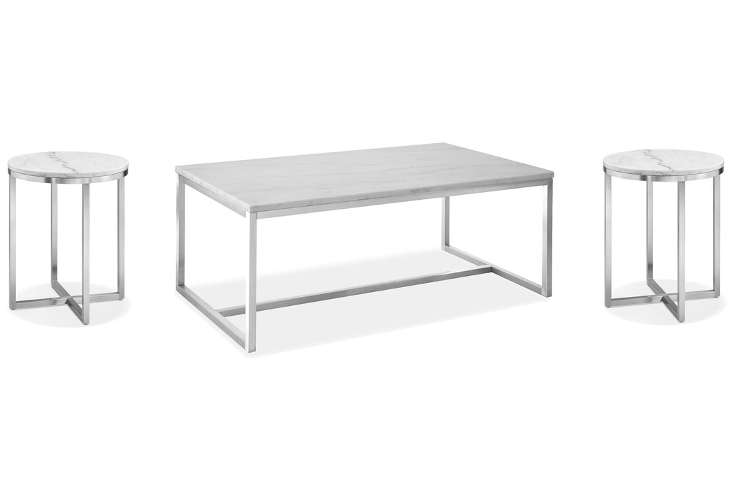 Esme - Rectangular Cocktail Table Set