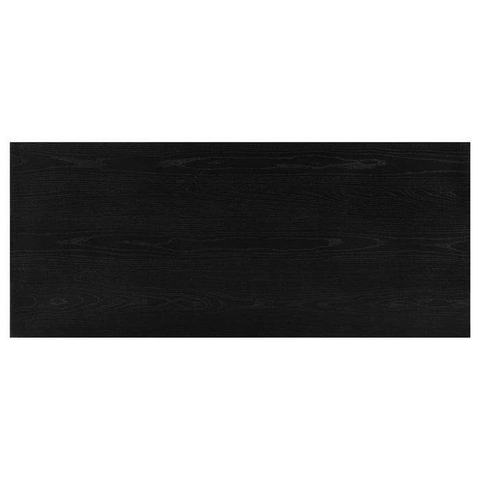 Decker 7-piece 82-inch Rectangular Dining Set Wheat and Black