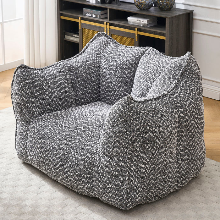 Comfortable Chenille Sofa Chairs With Highly Resilient Foam For Living Rooms And Bedrooms