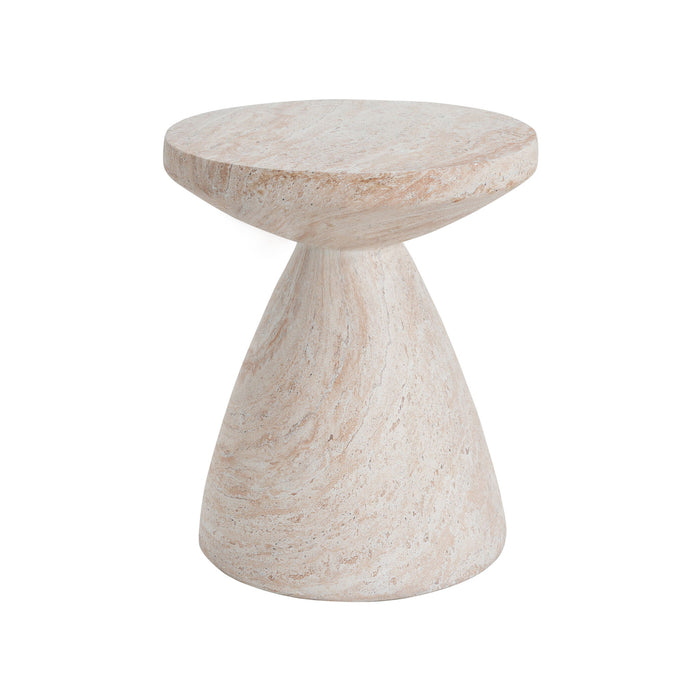 Outdoor / Indoor Lightweight Concrete Side Table