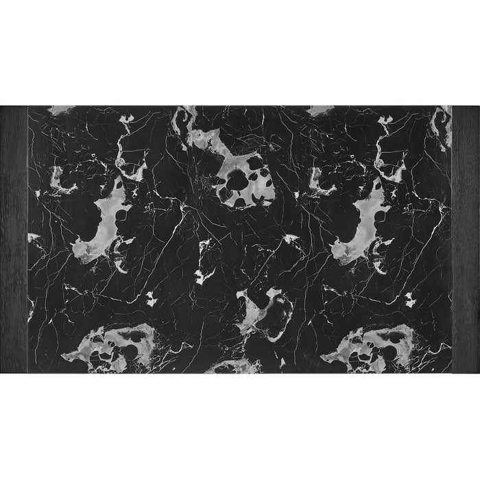 Dining Table And 4 Padded Chairs - Black