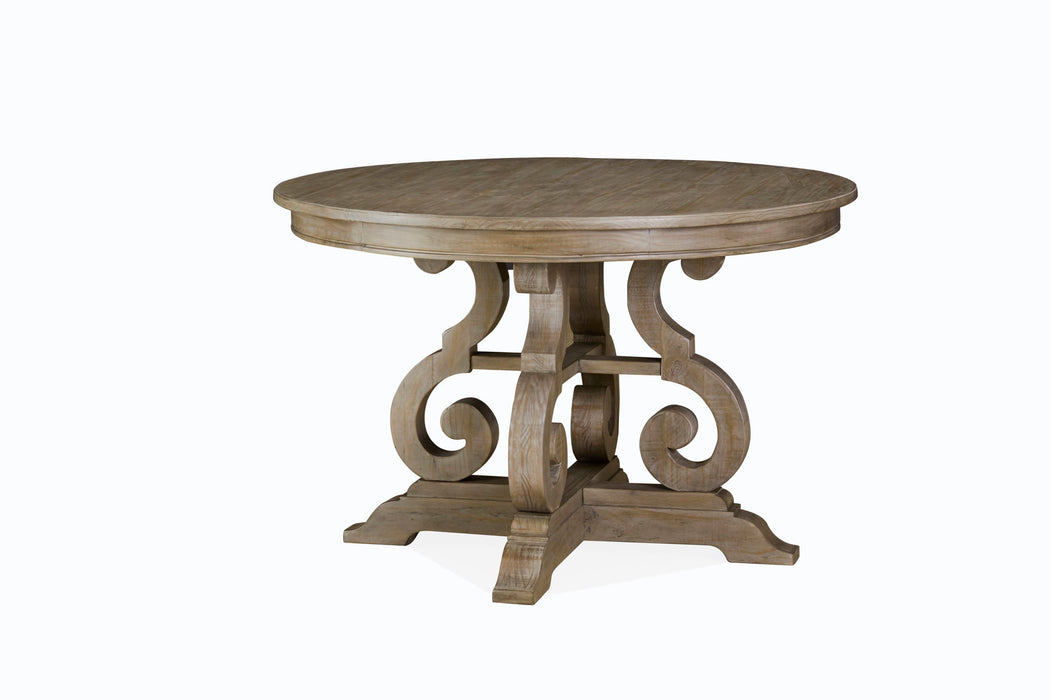 Tinley Park - 48" Round Dining Table - Dove Tail Gray