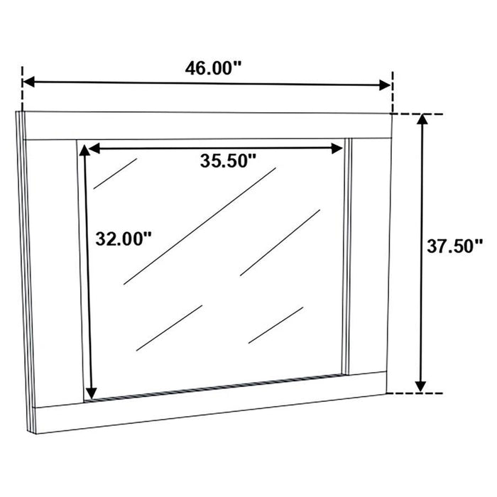 Felicity - Contemporary Panel Bed Bedroom Set