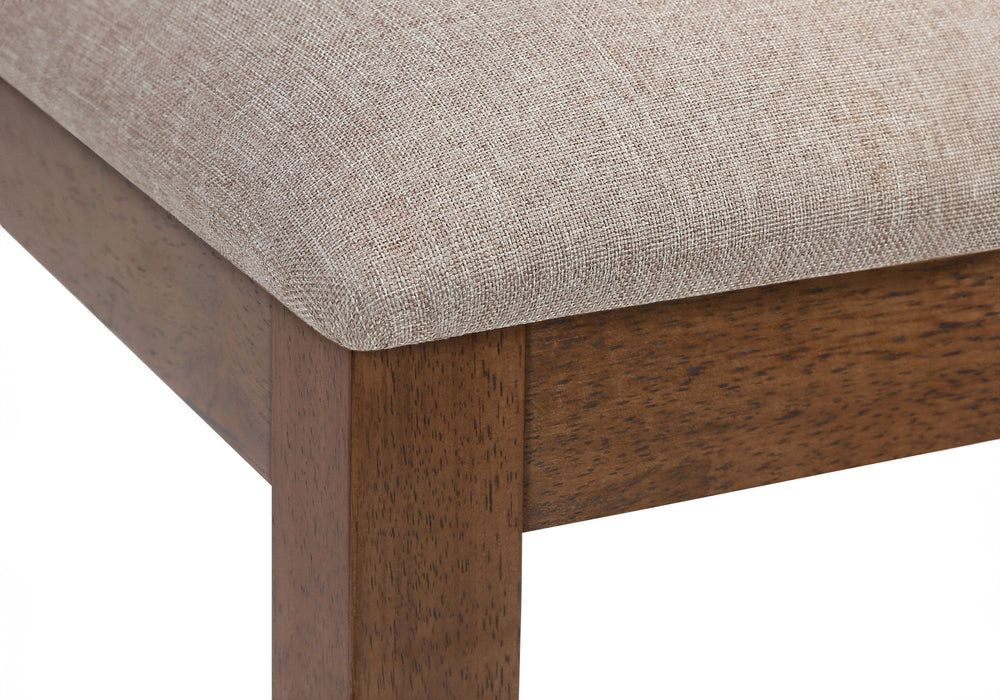 Dining Chair Side, Upholstered For Dining Room, Transitional (Set of 2)