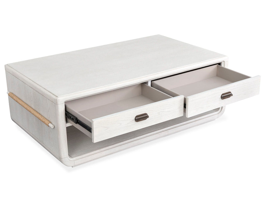 Sunset Cove - Rectangular Cocktail Table With Casters