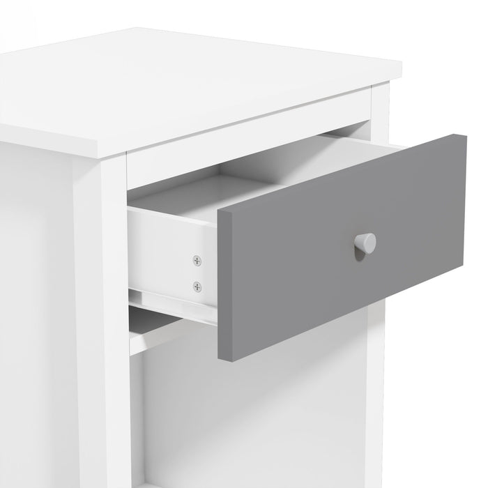 Nightstand With 1 Drawer 1 Shelf