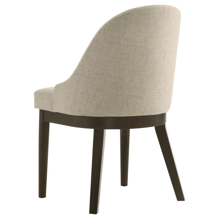 Reseda - Upholstered Dining Side Chair (Set of 2) - Beige