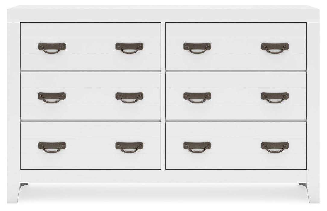 Binterglen - Dresser - White
