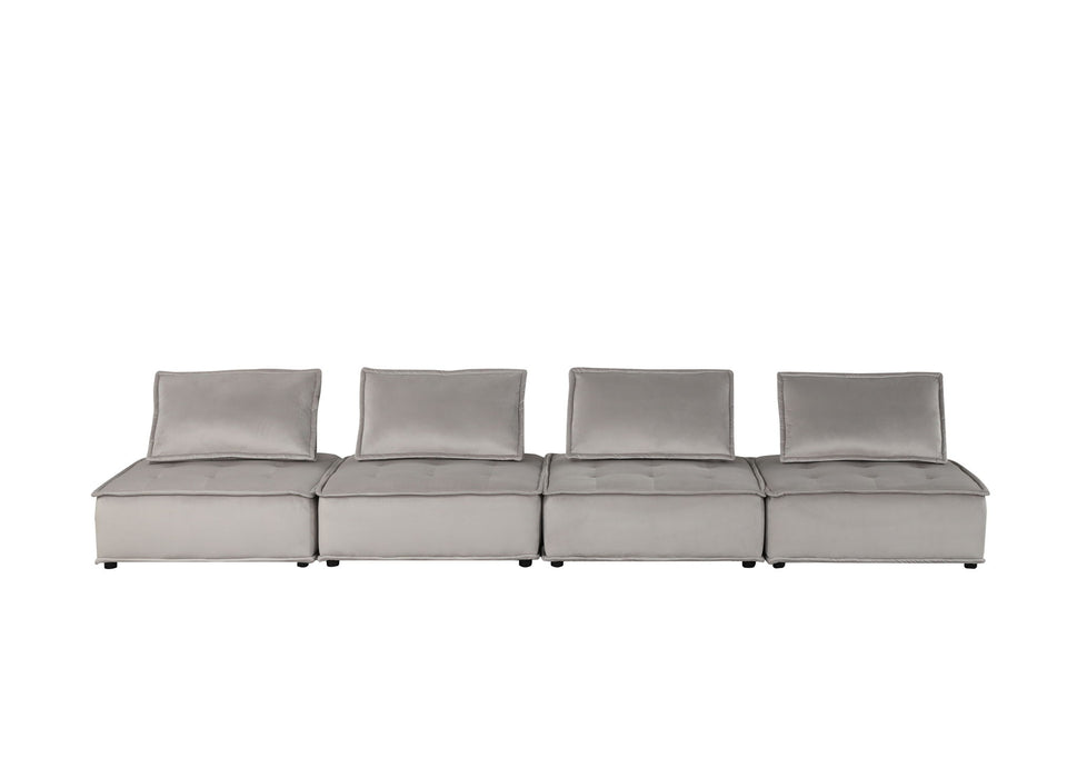 Anna - Stylish Sectional Sofa Ottoman