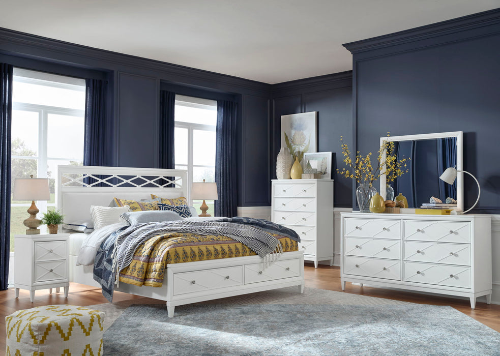 Springhouse - Upholstered Panel Storage Bed