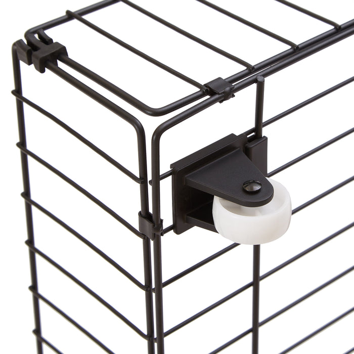 Modern Metal Platform Bed Frame With Wooden Headboard And Footboard, USB Charging Station, LED Lights, 2 Drawers