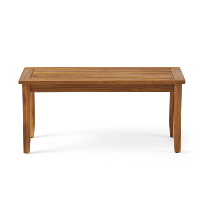 Outdoor Chat Set With Coffee Table And Loveseat