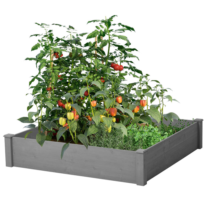 Outdoor Raised Garden Bed