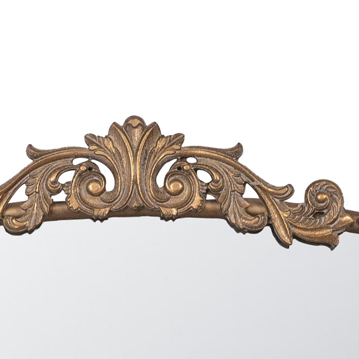 Arch Mirror, Baroque Inspired Wall Decor For Bathroom, Bedroom, Living Room
