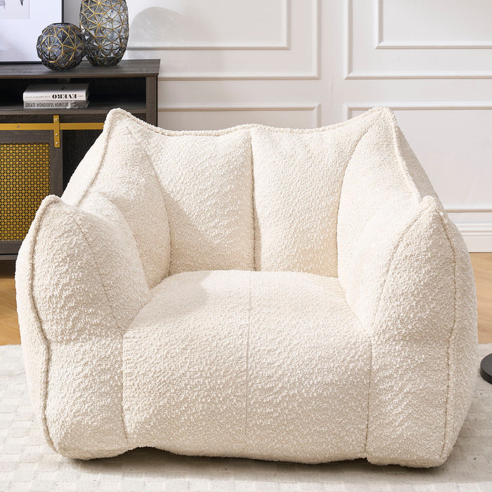 Comfortable Chenille Sofa Chairs With Highly Resilient Foam For Living Rooms And Bedrooms
