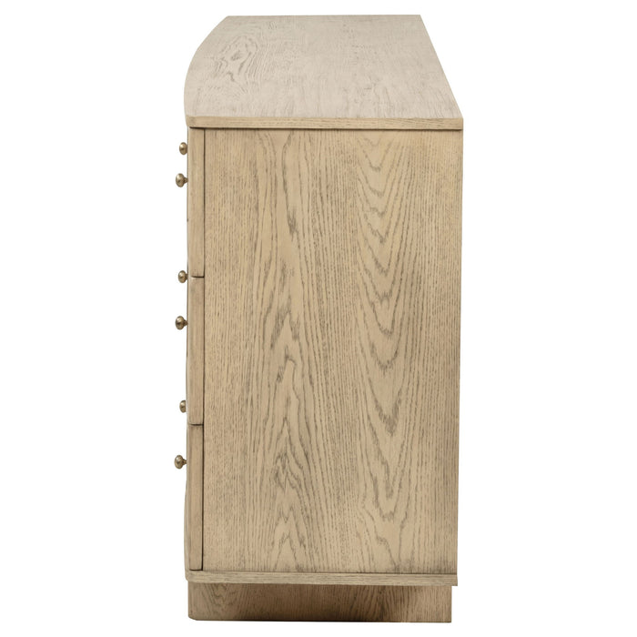 Kimpton - 9 Drawer Dresser Cabinet - Beige