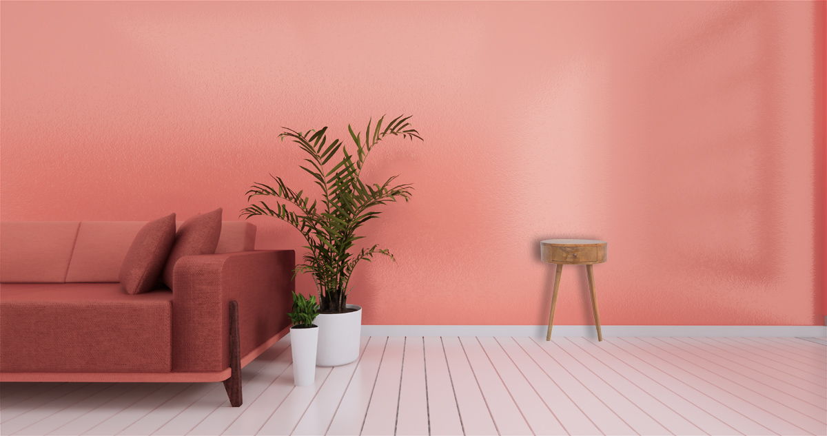 Nordic Chestnut Circular Nightstand