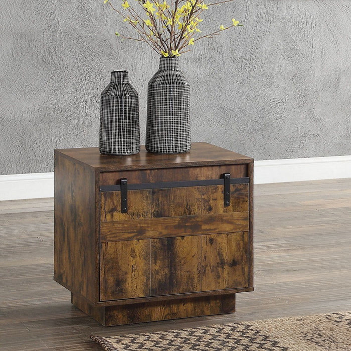 Bellarosa - End Table (Same As 88042) - Rustic Oak