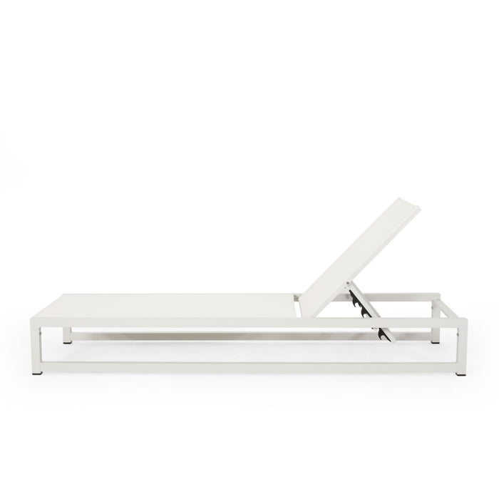 Venice - Classic Chaise Lounge With Adjustable Aluminum Frame