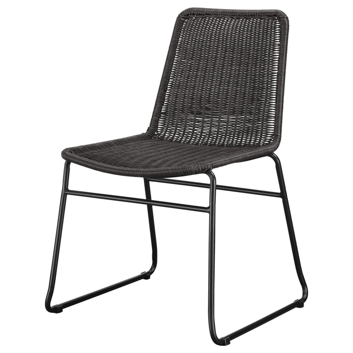 Dacy - Dining Side (Set of 2) And Sturdy Sled Base - Brown