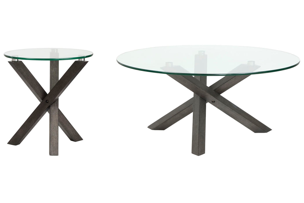 Jax - Round Cocktail Table Set