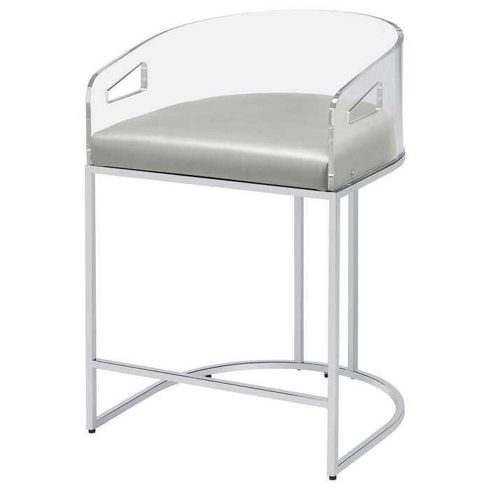 Counter Height Stools (Set of 2) - Gray