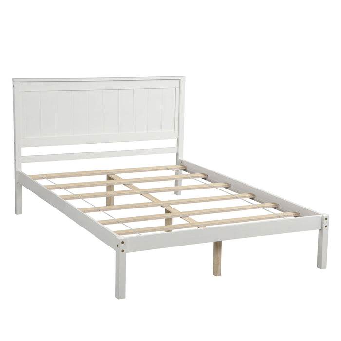 Platform Bed Frame With Headboard
