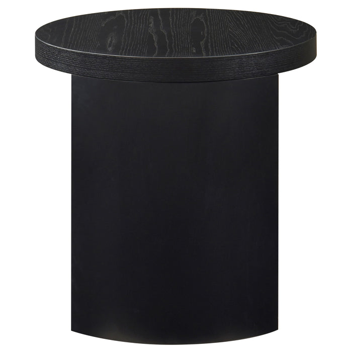 Sweeney 2-piece Coffee and End Occasional Table Set Black