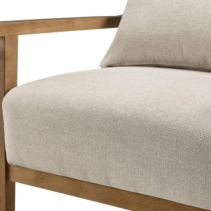 Reagan - Arm Accent Chair With Lumbar Pillow