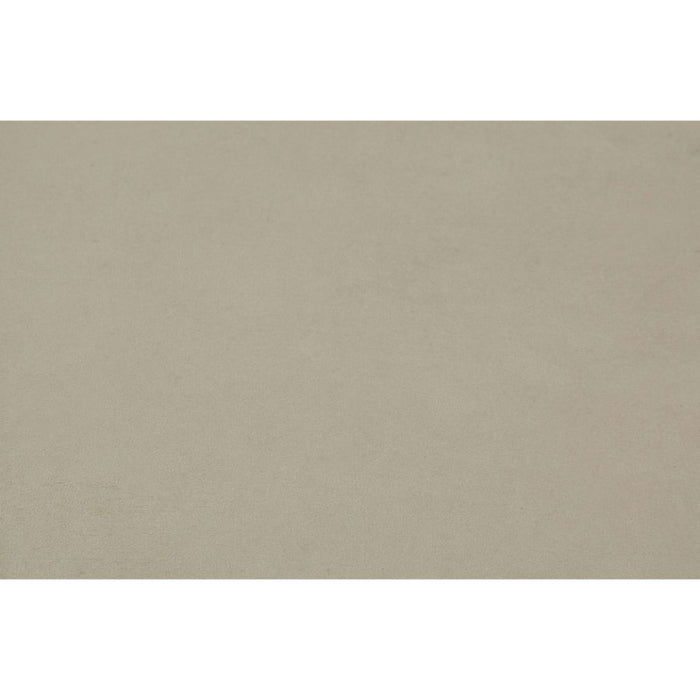 Berci - Bench With Storage - Beige Fabric & White