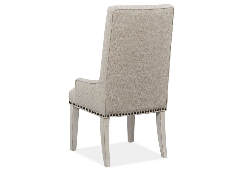 Bronwyn - Upholstered Host Side Chair (Set of 2) - Alabaster