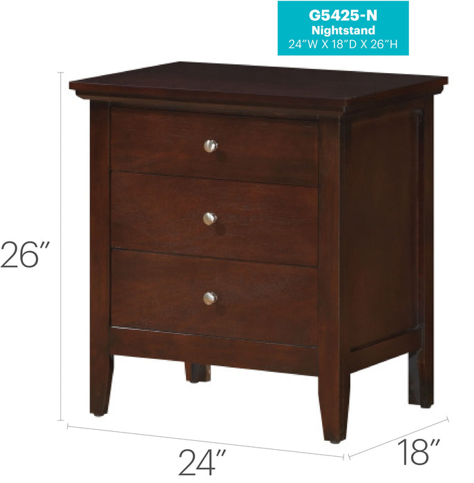Hammond - 3 Drawer Nightstand