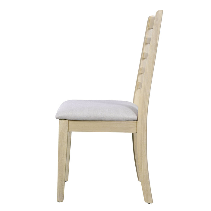 Extendable Dining Set, Farmhouse Extendable Table With Upholstered Chairs