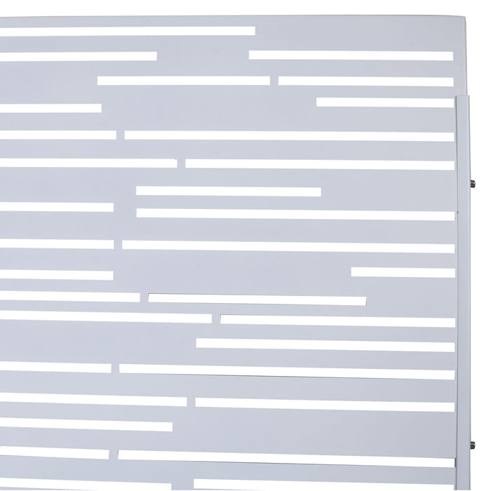 Outdoor & Indoor Freestanding Metal Privacy Screen