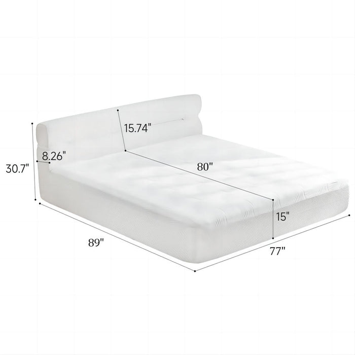 Mattress & Bed Frame With Cool, Pressure Relief, Motion Isolation