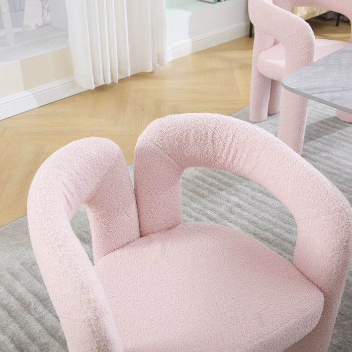 Coolmore Contemporary Designed Accent / Dining Chair With Armrests