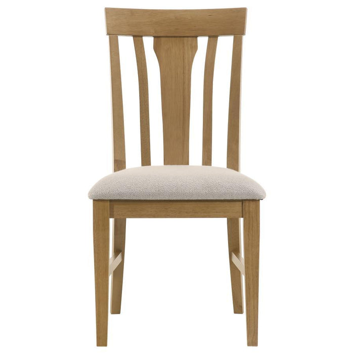 Hartville - Dining Side Chair (Set of 2) - Natural Light Brown