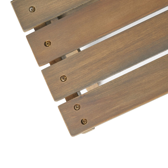 Sedona - Outdoor Side Table With Open Slat Design