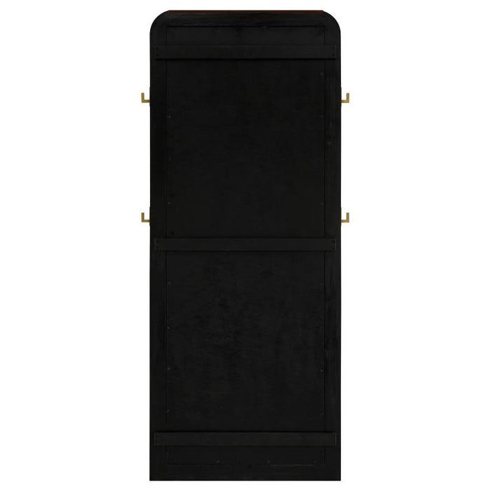 Arini - Cane Weave Full Length Standing Floor Mirror