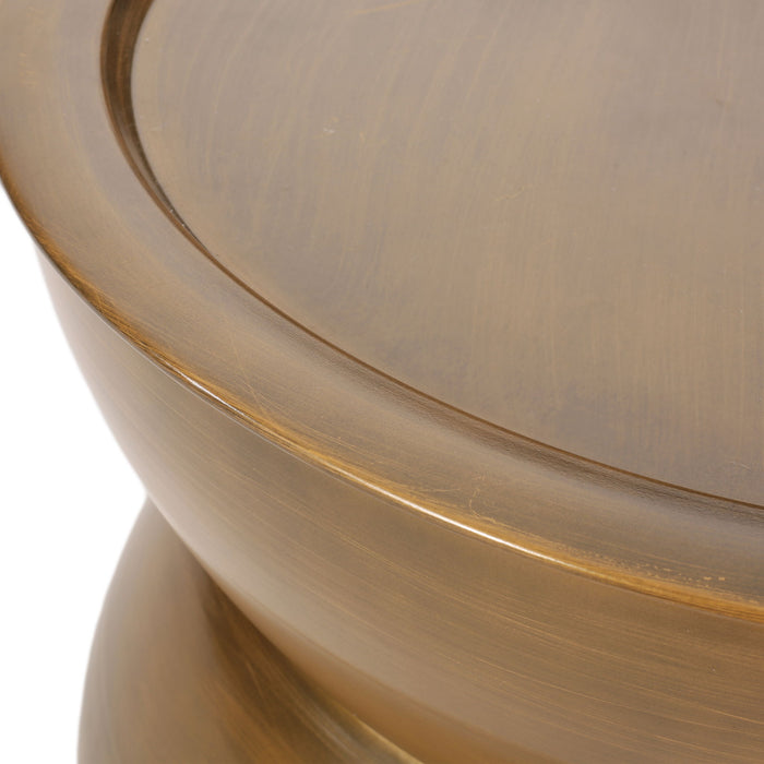 Sparling - Modern Iron Hourglass Coffee Table