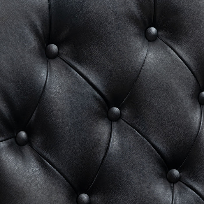 Modern Accent Armchair With Sturdy Wood Legs