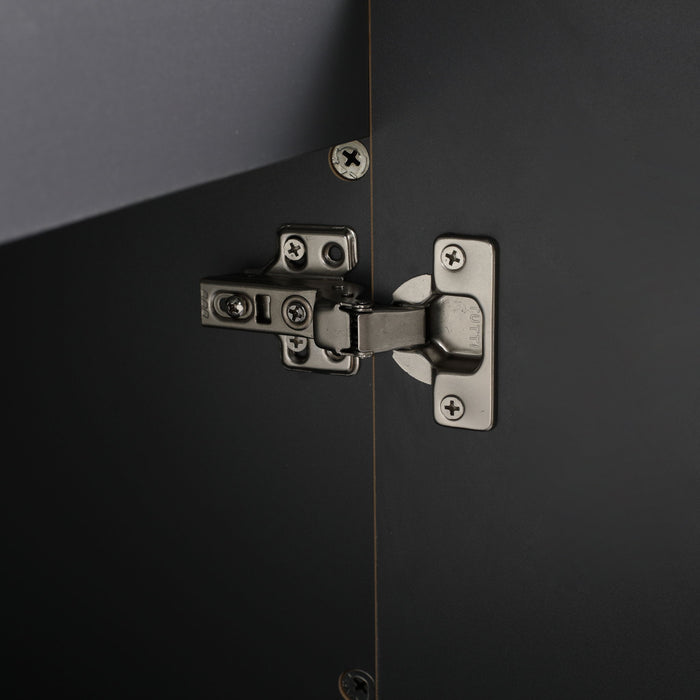 Contemporary Freestanding Bathroom Vanity With Adjustable Shelves