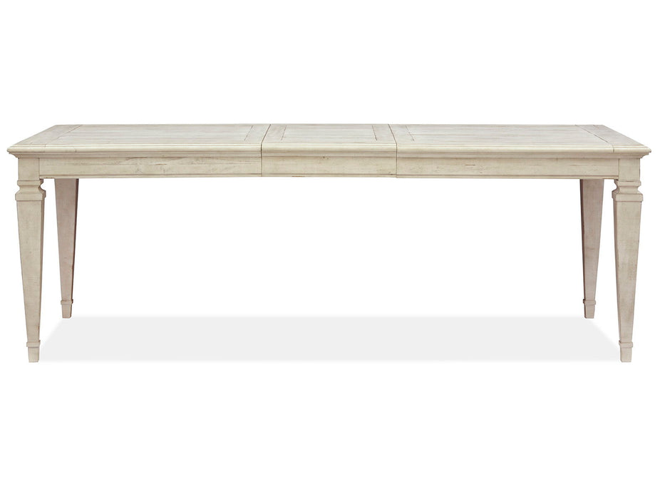 Newport - Rectangular Dining Table - Alabaster