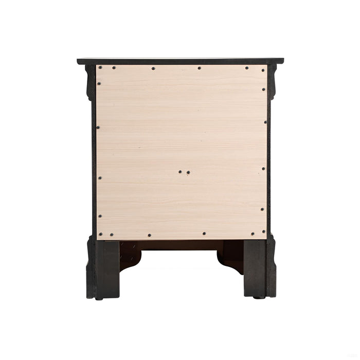 Louis Phillipe - Nightstand - Wood