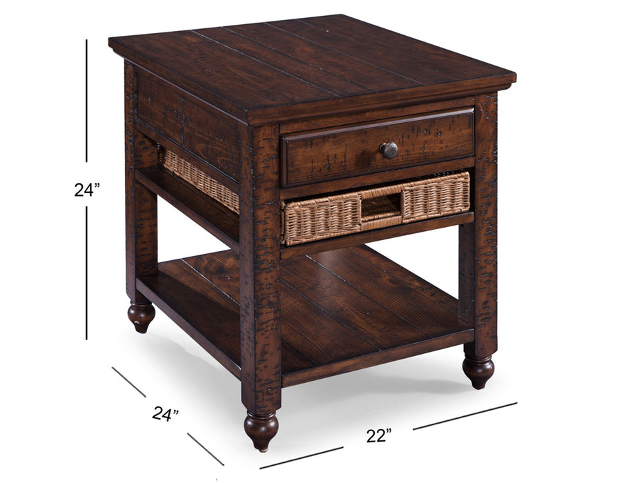 Cottage Lane - Rectangular Lift Top Cocktail Table Set