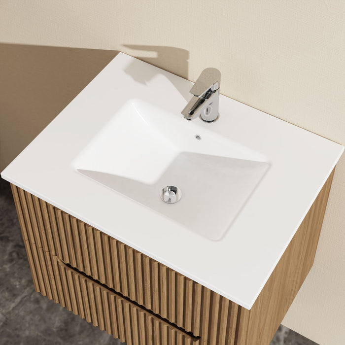 Wall Mounted Bathroom Vanity With Sink