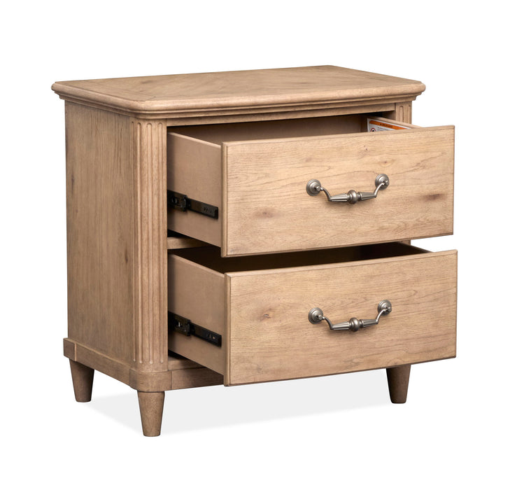 Harmony Heights - Drawer Nightstand - Belgium Wheat