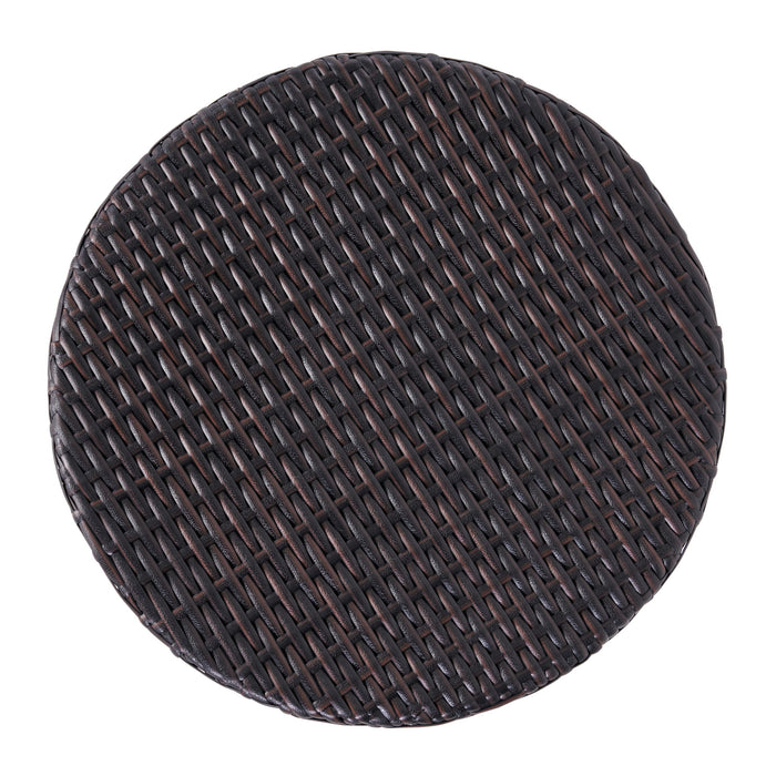 Barrel Side Table With Handcrafted Details