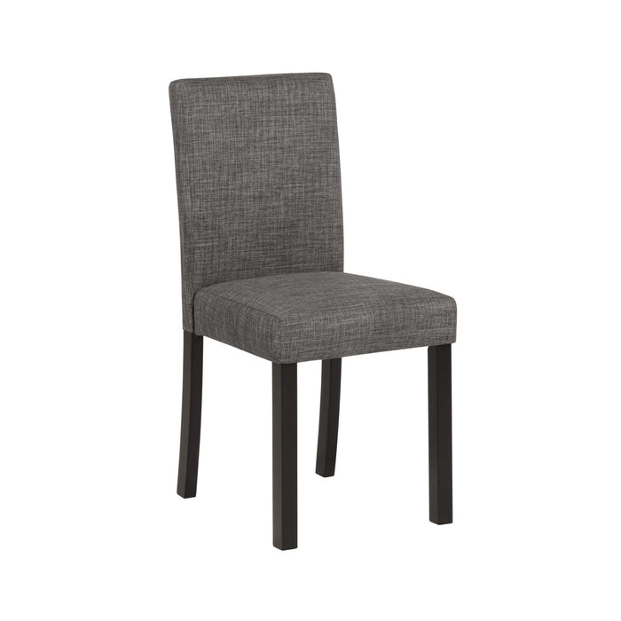 Modern Dining Table Set With Upholstered Chairs For Dining Room