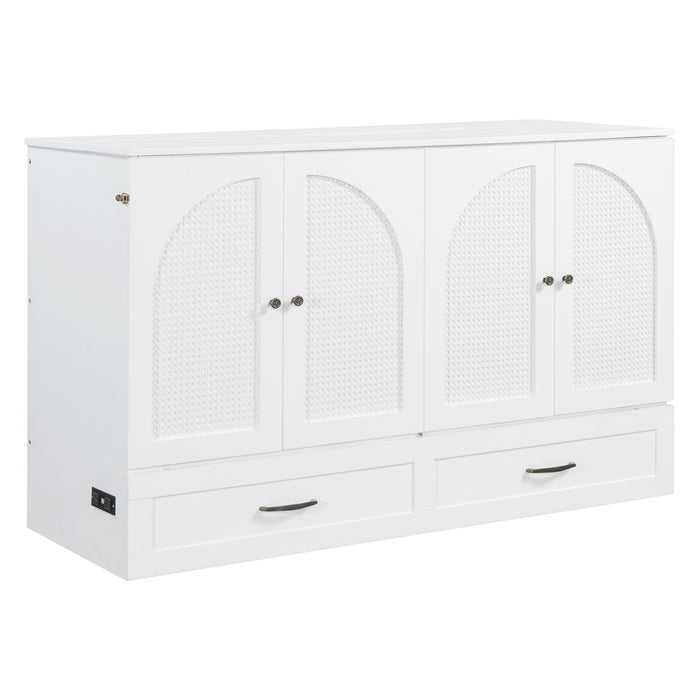 Murphy Bed With Large Drawers